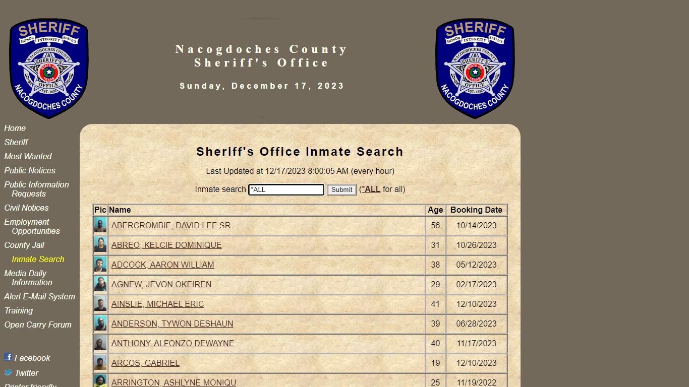 Nacogdoches County Sheriff's Office